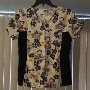 Betty Boop Scrub tops